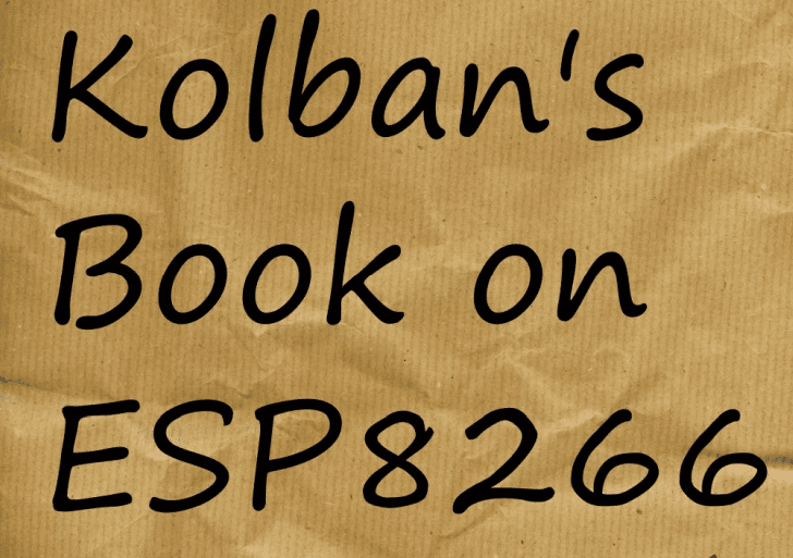 Kolban's Book on ESP8266